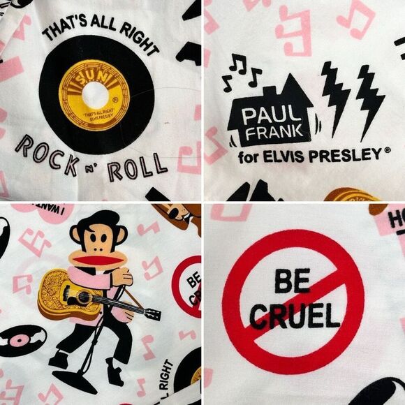 Paul Frank Y2K Limited Edition Elvis Julius Pajama Set Sz M NWT - Picture 12 of 12